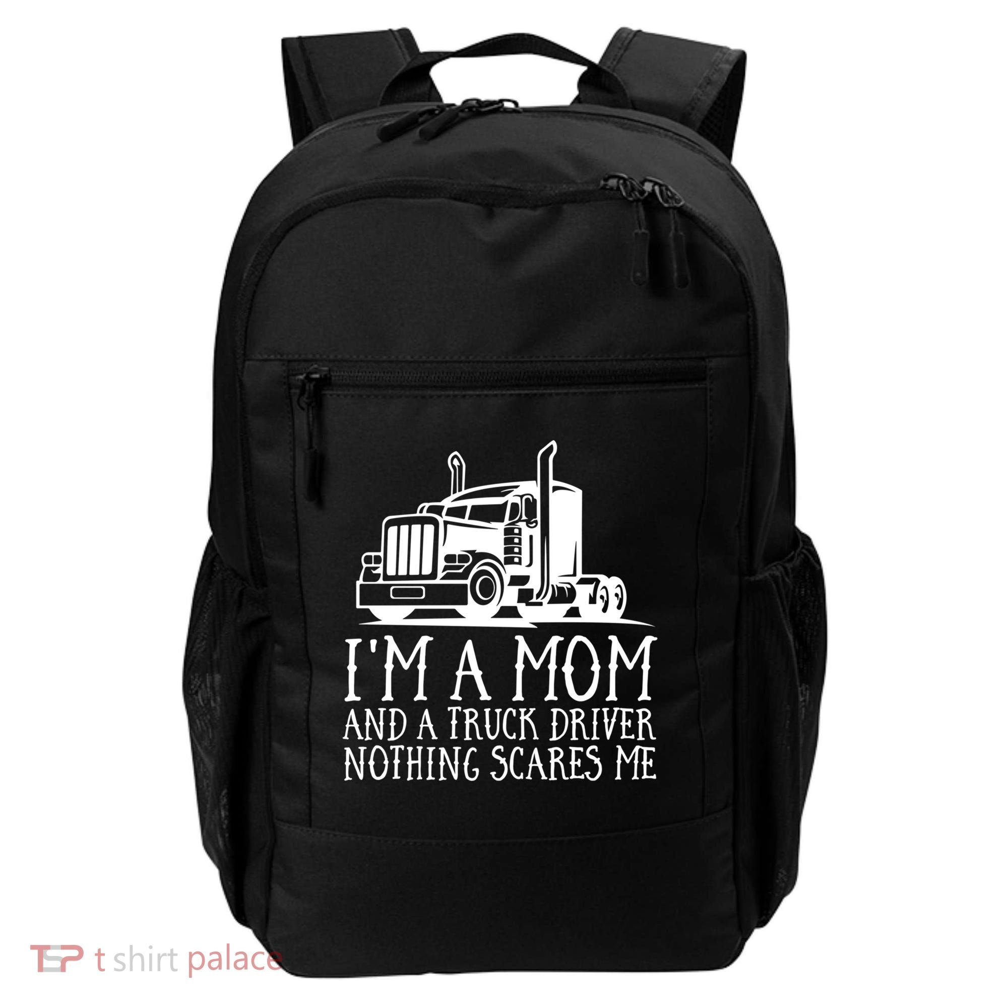Trucker Big Rig Semigifttrailer Truck Driver Funny Trucker Cool Gift Backpack