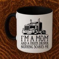 Trucker Big Rig Semigifttrailer Truck Driver Funny Trucker Cool Gift Coffee Mug thumb 2