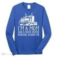 Trucker Big Rig Semigifttrailer Truck Driver Funny Trucker Cool Gift Long Sleeve Shirt thumb 0