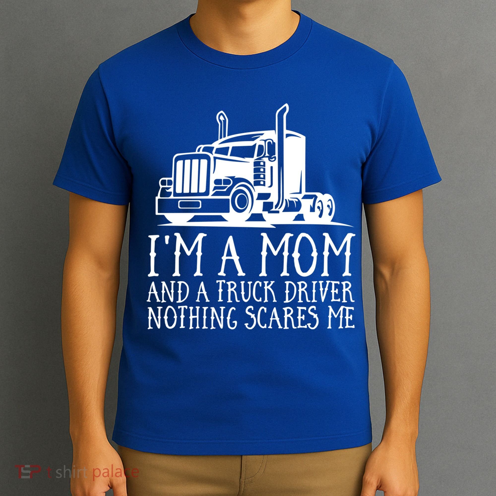 Trucker Big Rig Semigifttrailer Truck Driver Funny Trucker Cool Gift T-Shirt