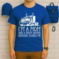 Trucker Big Rig Semigifttrailer Truck Driver Funny Trucker Cool Gift T-Shirt thumb 6