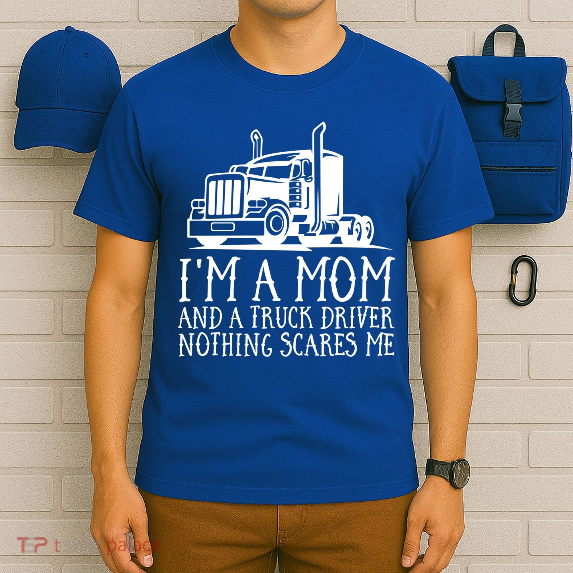 Trucker Big Rig Semigifttrailer Truck Driver Funny Trucker Cool Gift T-Shirt