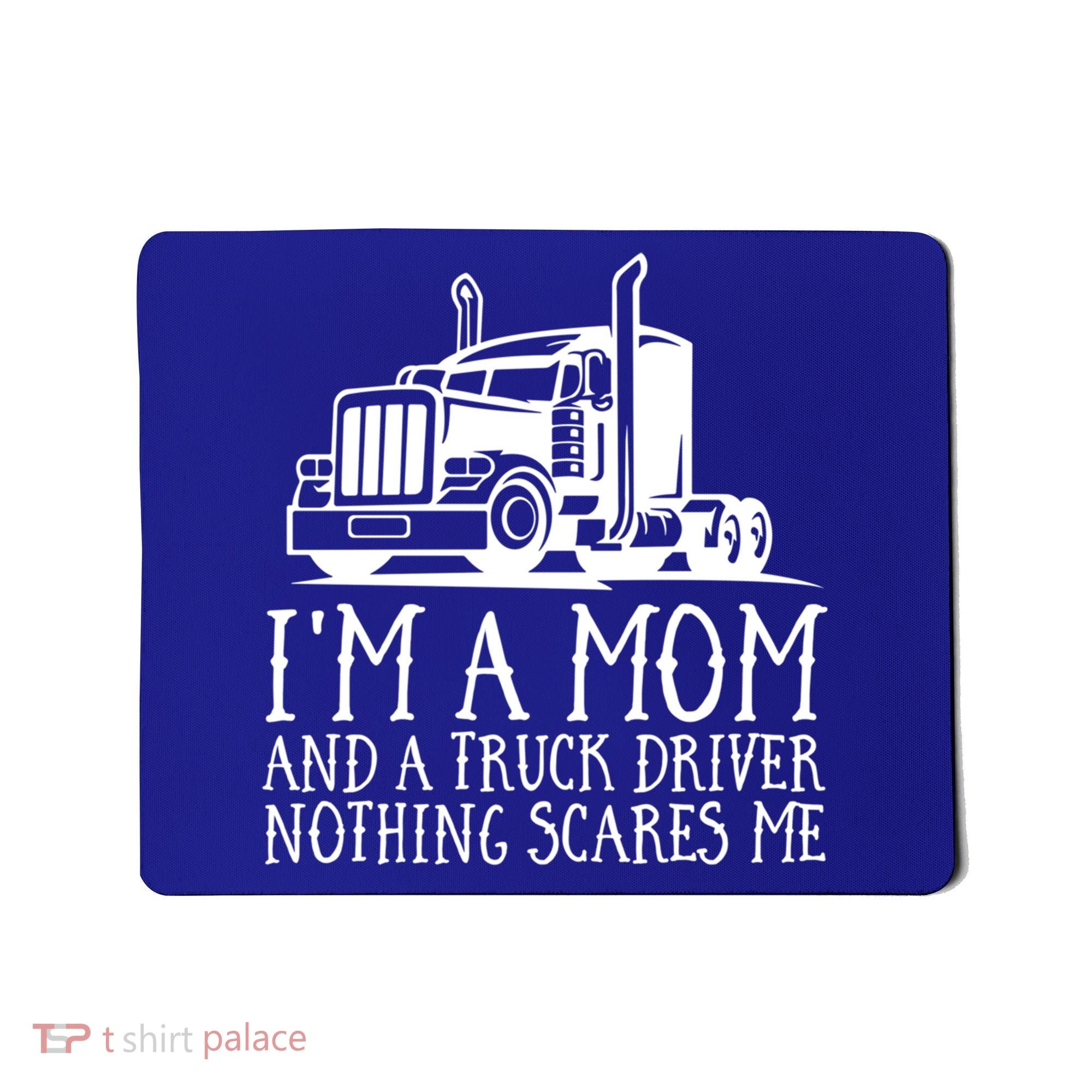 Trucker Big Rig Semigifttrailer Truck Driver Funny Trucker Cool Gift Mousepad