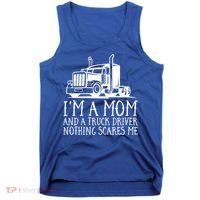 Trucker Big Rig Semigifttrailer Truck Driver Funny Trucker Cool Gift Tank Top thumb 0