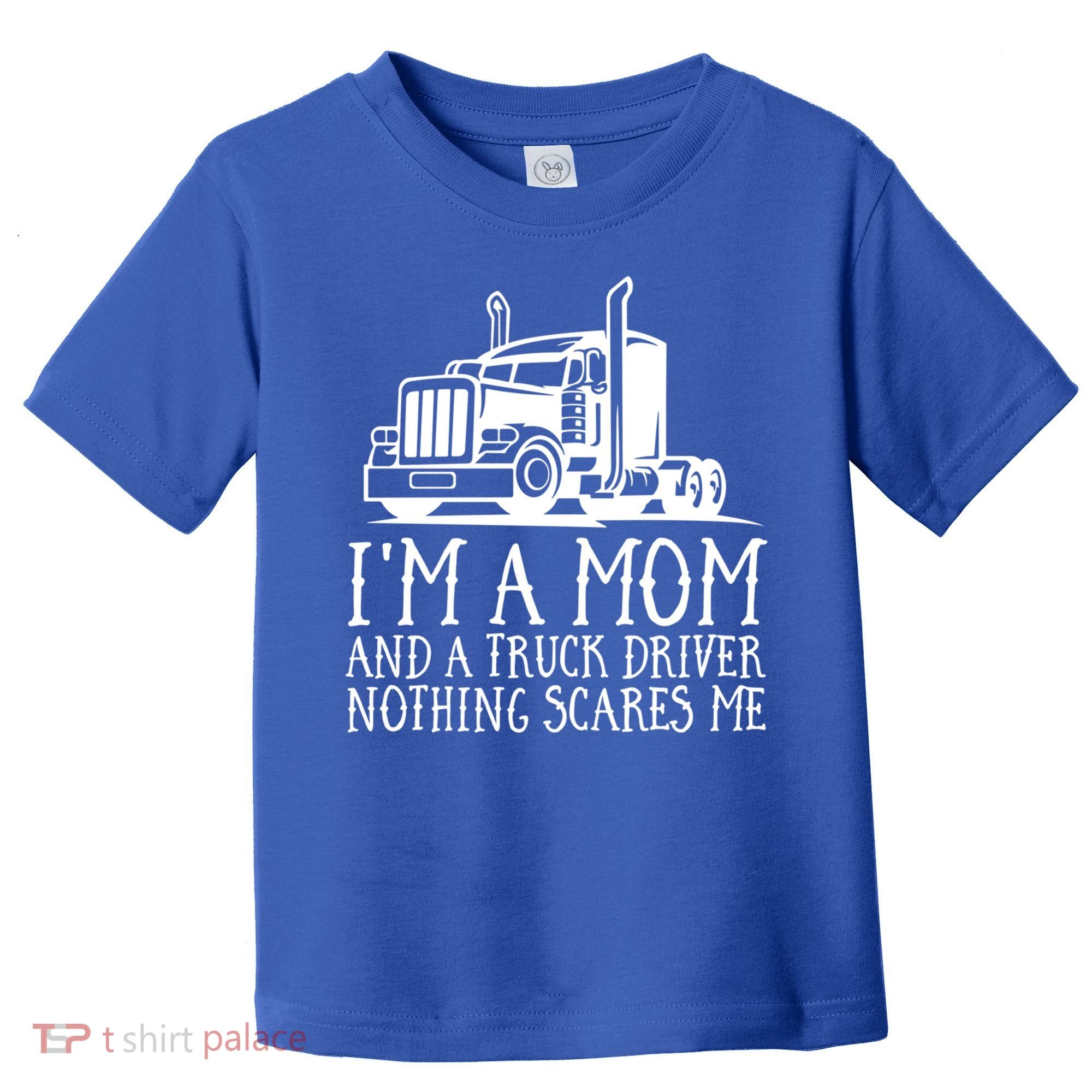 Trucker Big Rig Semigifttrailer Truck Driver Funny Trucker Cool Gift Toddler T-Shirt