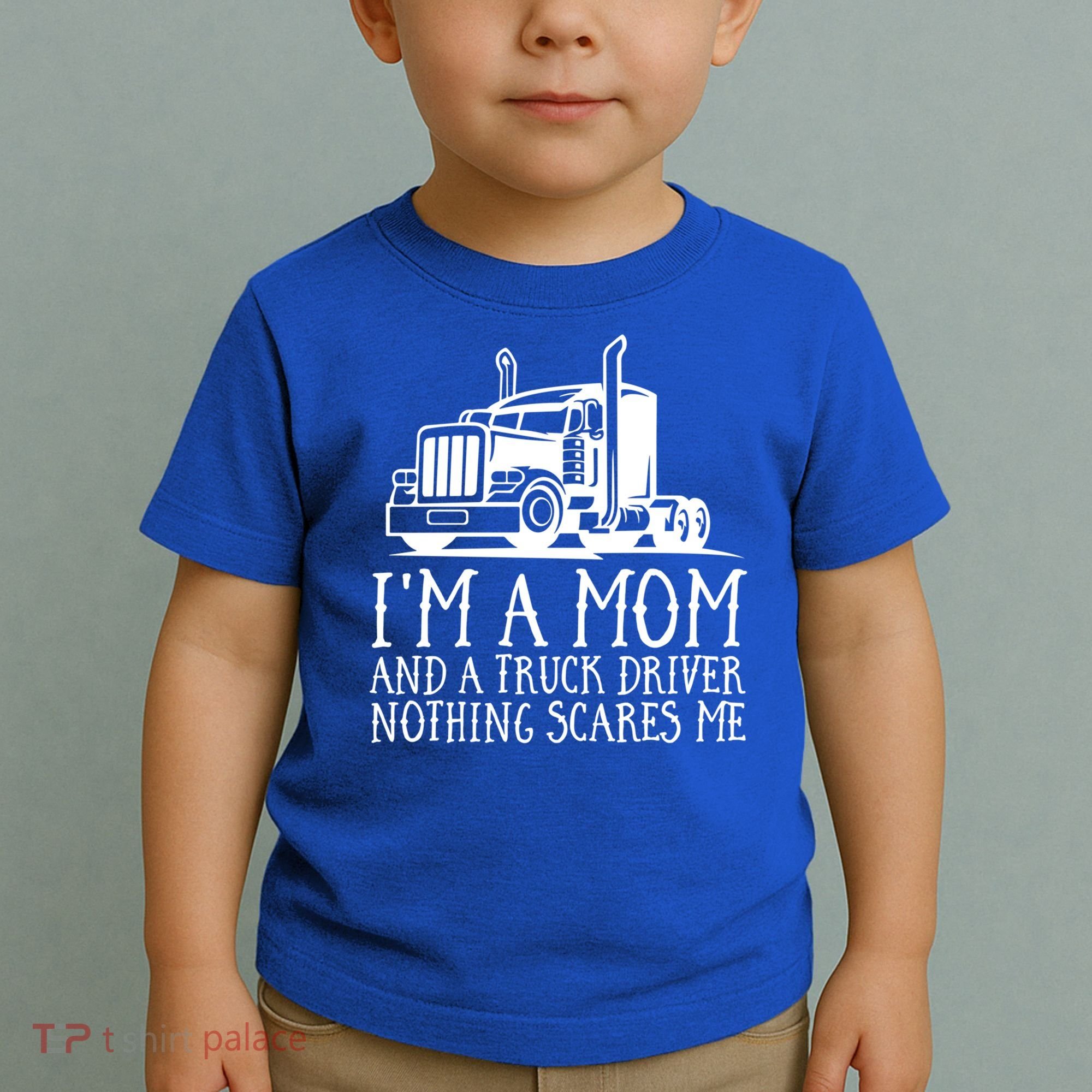 Trucker Big Rig Semigifttrailer Truck Driver Funny Trucker Cool Gift Toddler T-Shirt