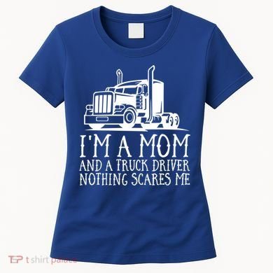 Trucker Big Rig Semigifttrailer Truck Driver Funny Trucker Cool Gift Women's T-Shirt