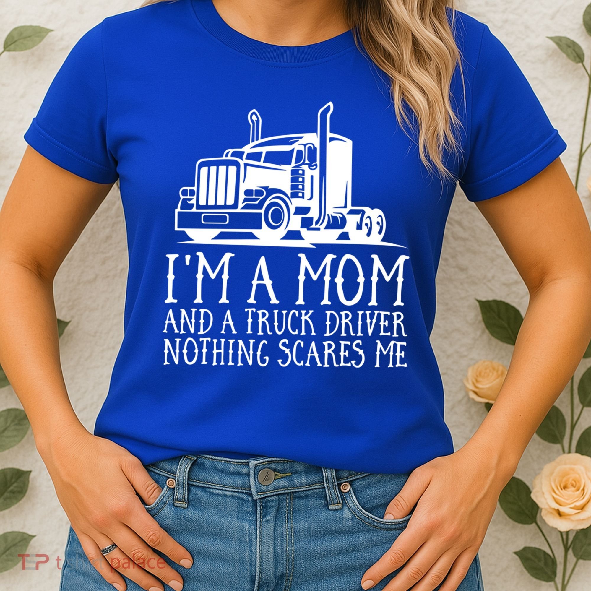 Trucker Big Rig Semigifttrailer Truck Driver Funny Trucker Cool Gift Women's T-Shirt
