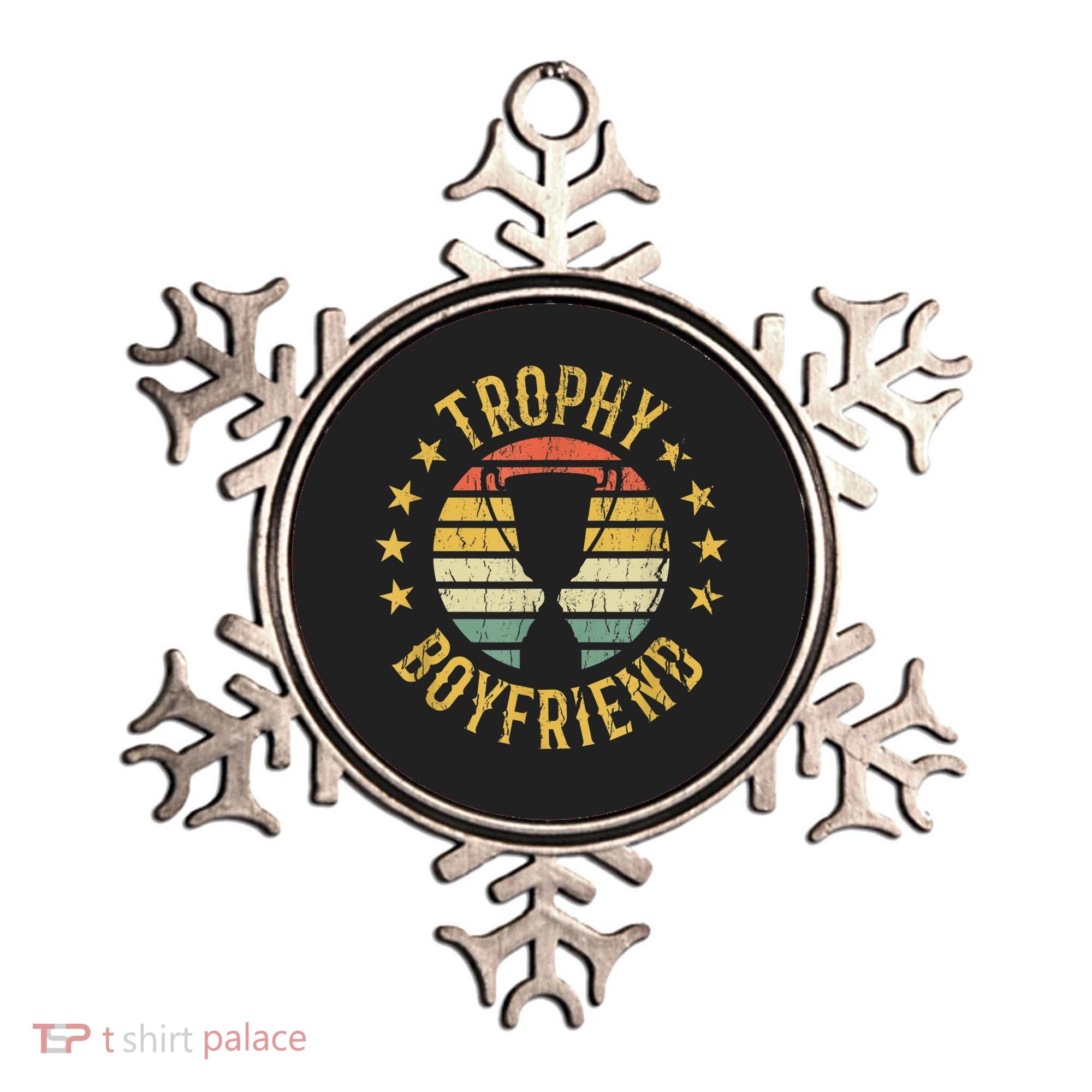 Trophy Boyfriend Retro Clothes Gift For Girlfriend Cute Valentine Gift Ornament