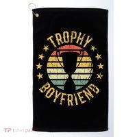 Trophy Boyfriend Retro Clothes Gift For Girlfriend Cute Valentine Gift Golf Towel thumb 0