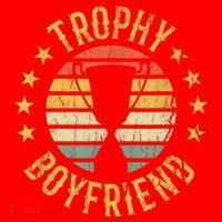 Trophy Boyfriend Retro Clothes Gift For Girlfriend Cute Valentine Gift Santa Hat thumb 1
