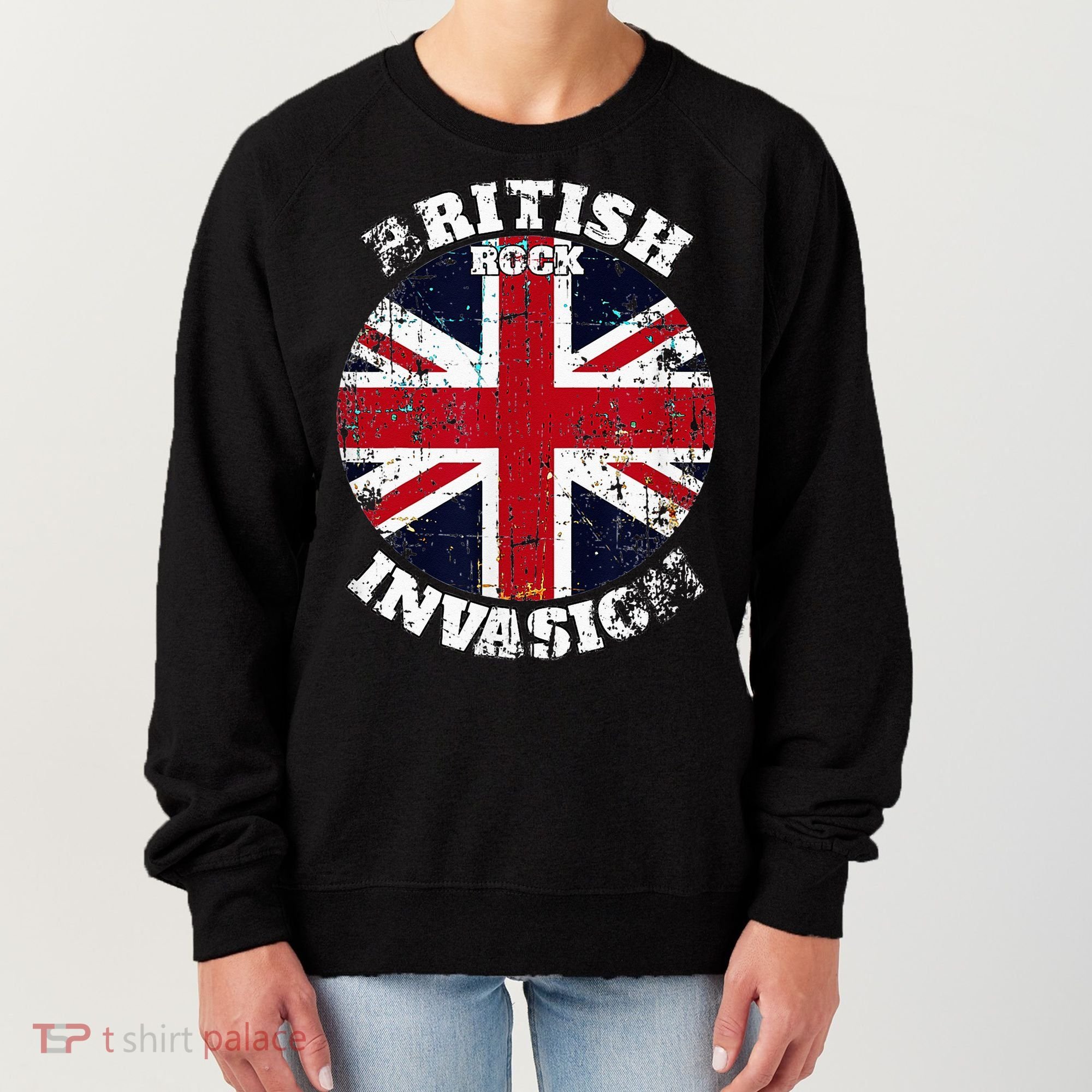The British Rock Music Invasion Women's Sweatshirt