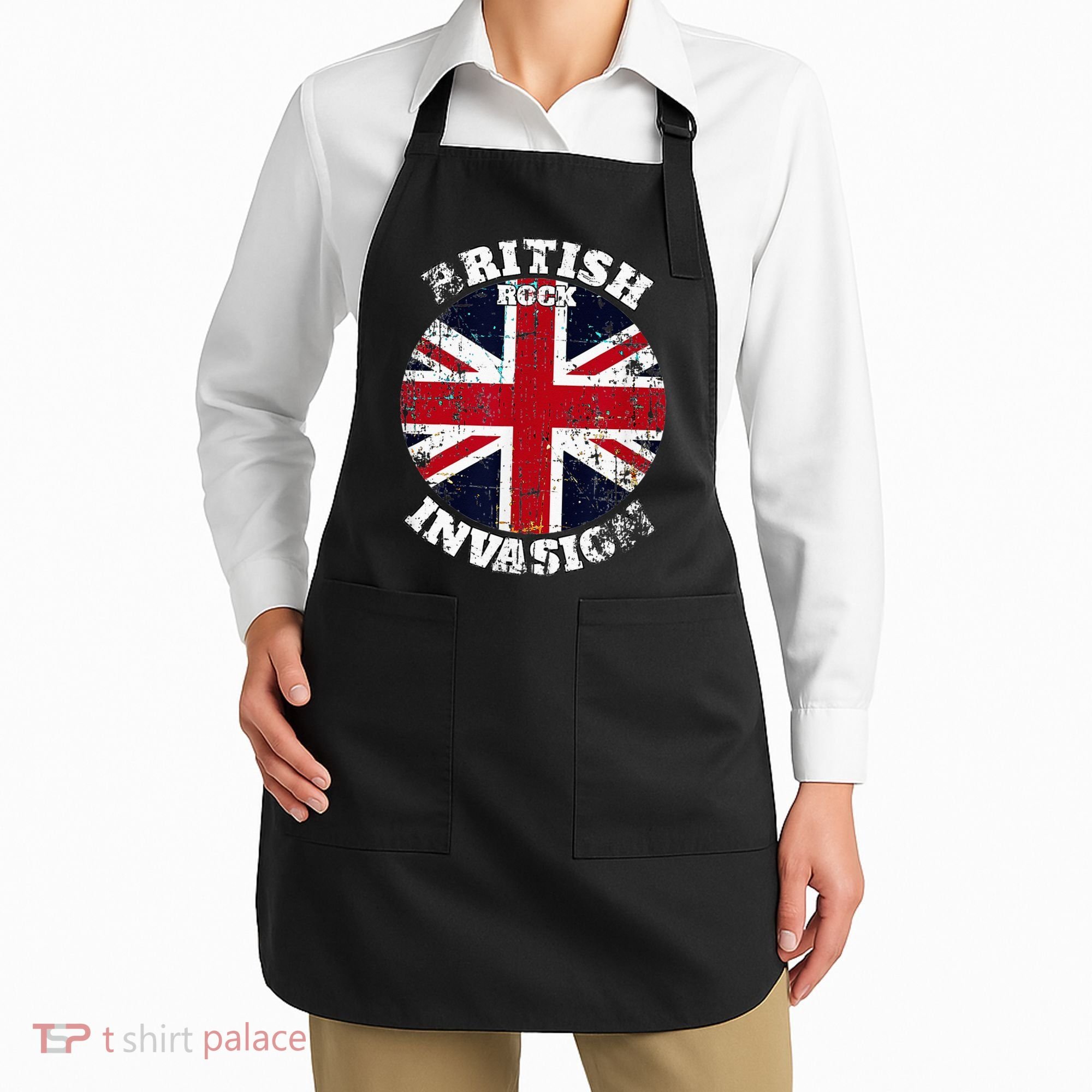 The British Rock Music Invasion Apron