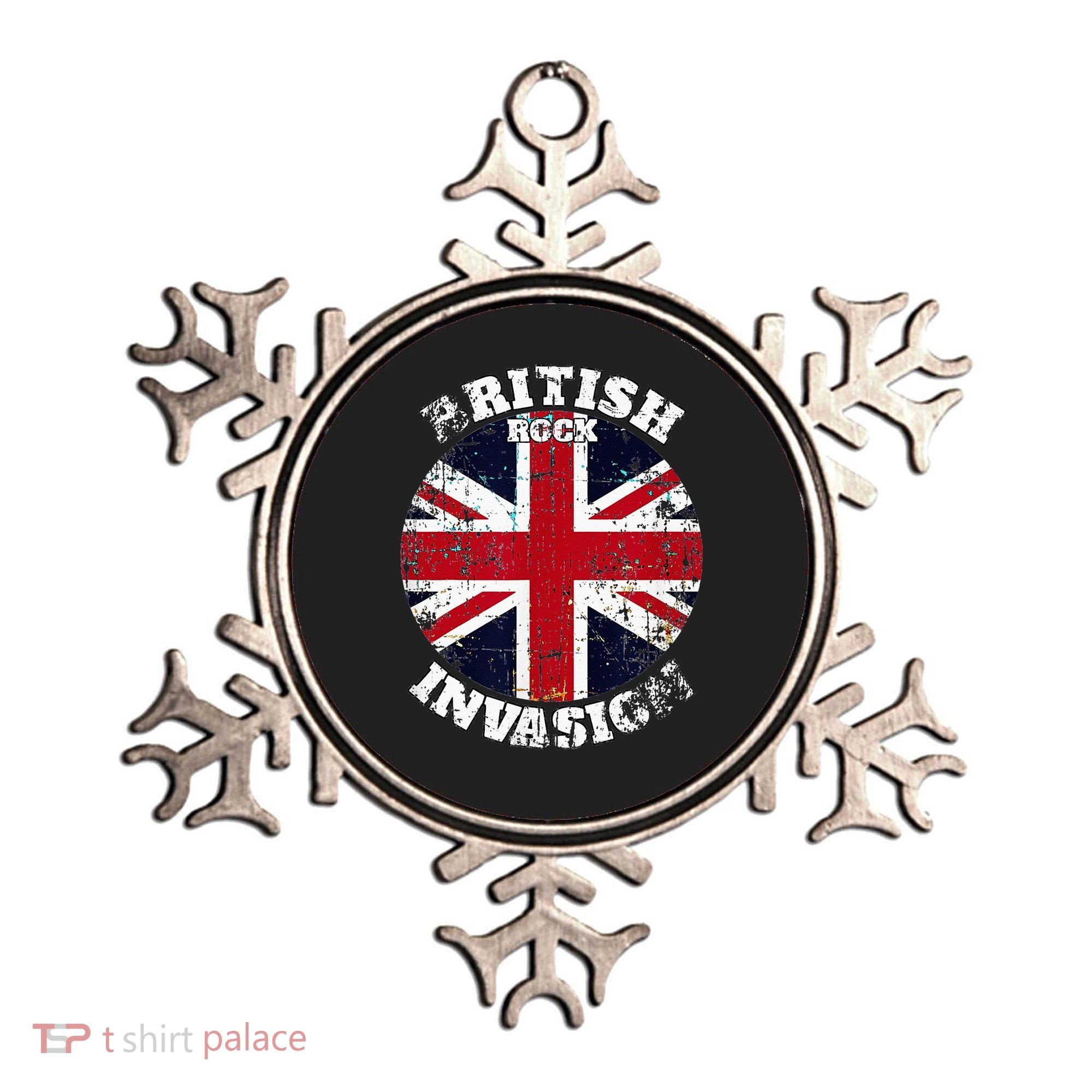 The British Rock Music Invasion Ornament