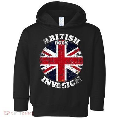 The British Rock Music Invasion Toddler Hoodie
