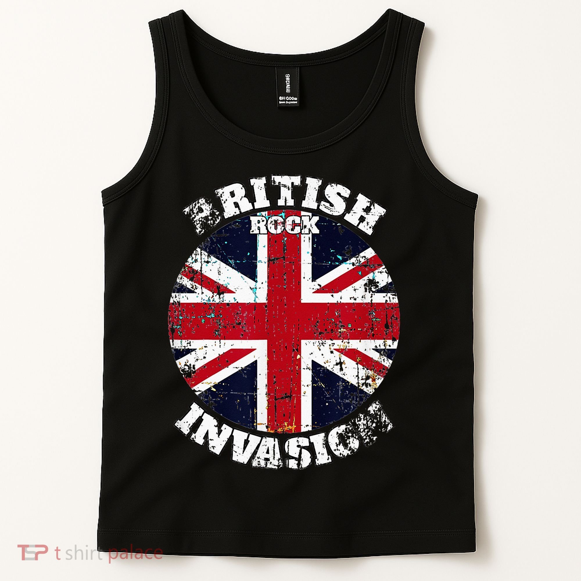 The British Rock Music Invasion Tank Top