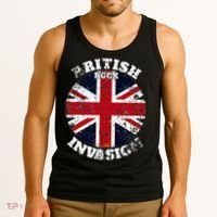 The British Rock Music Invasion Tank Top thumb 3