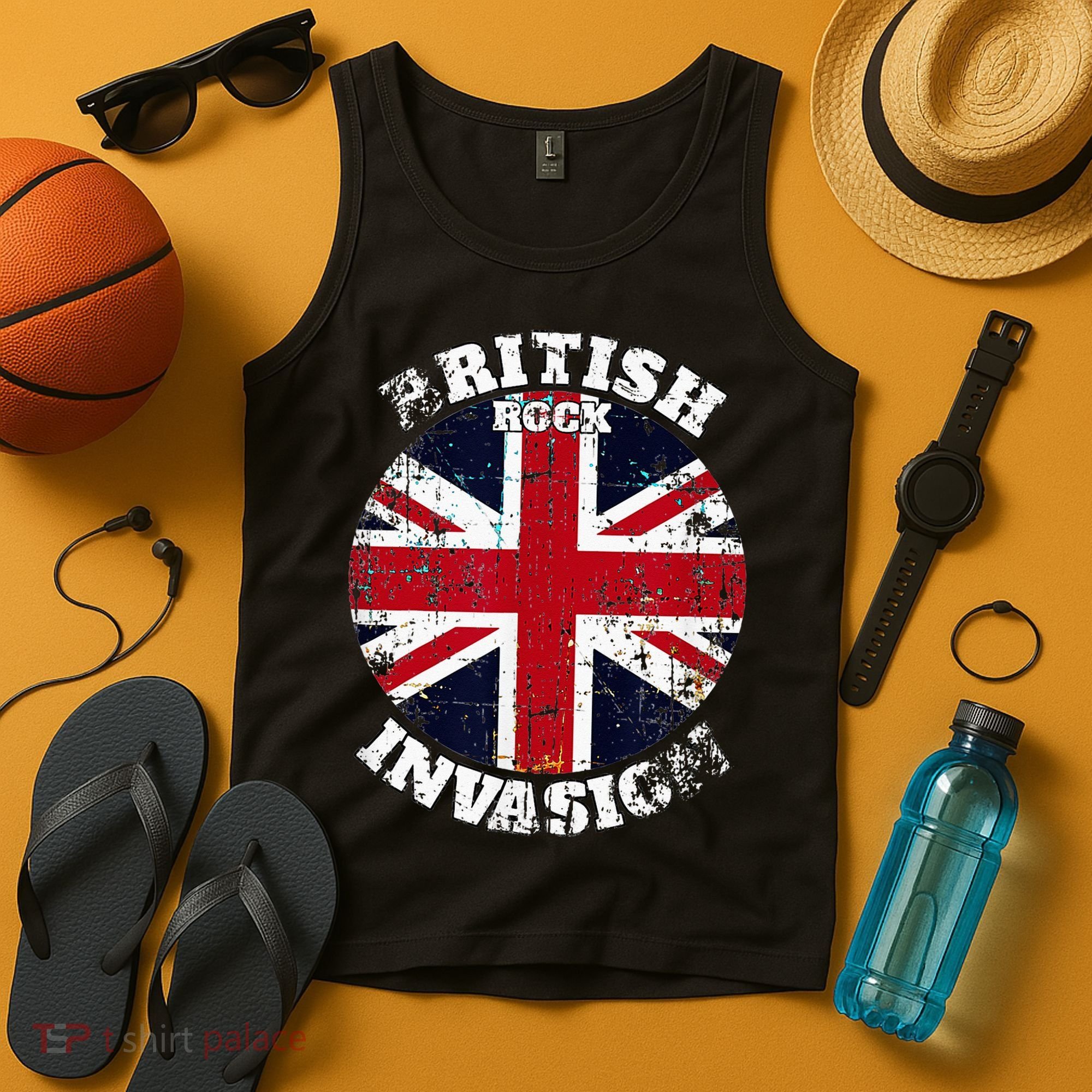 The British Rock Music Invasion Tank Top