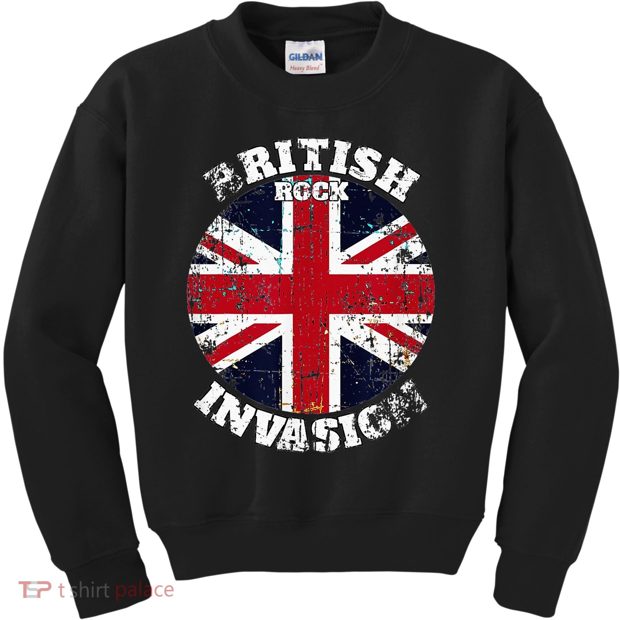 The British Rock Music Invasion Kids Sweatshirt