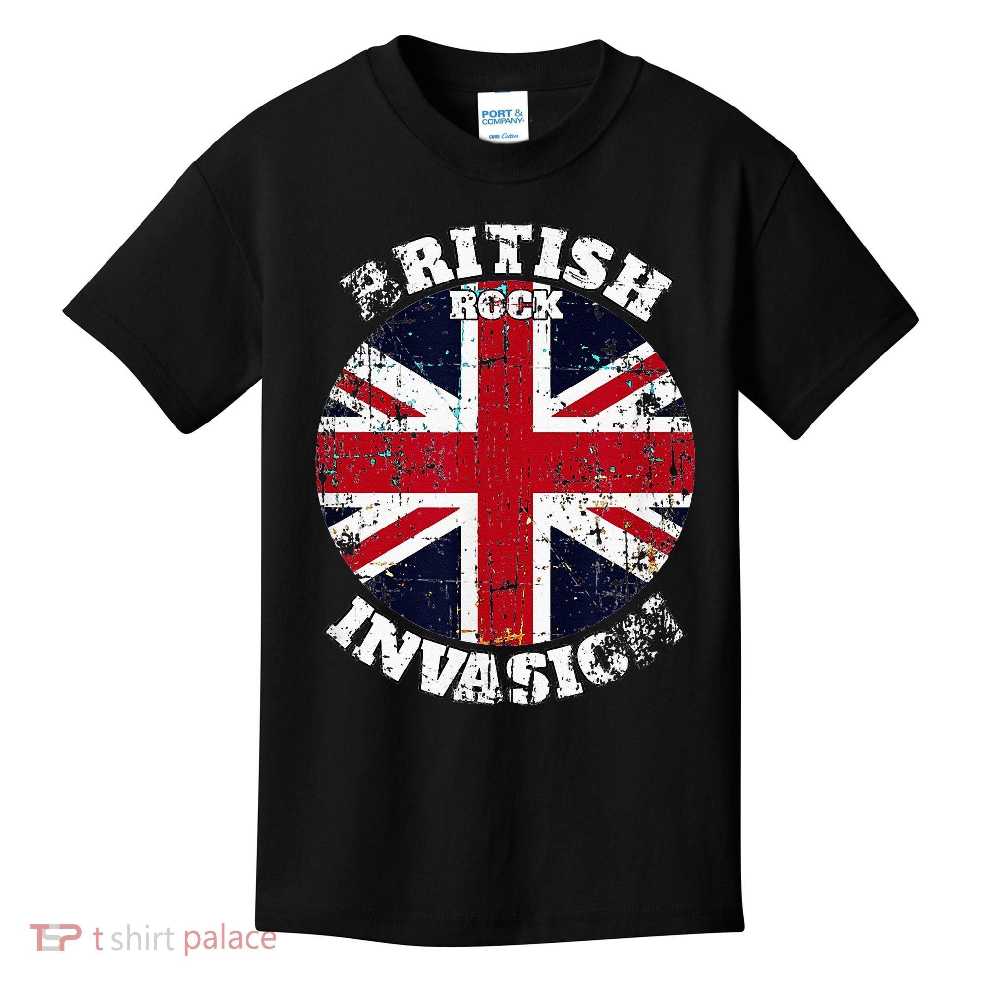 The British Rock Music Invasion Kids T-Shirt