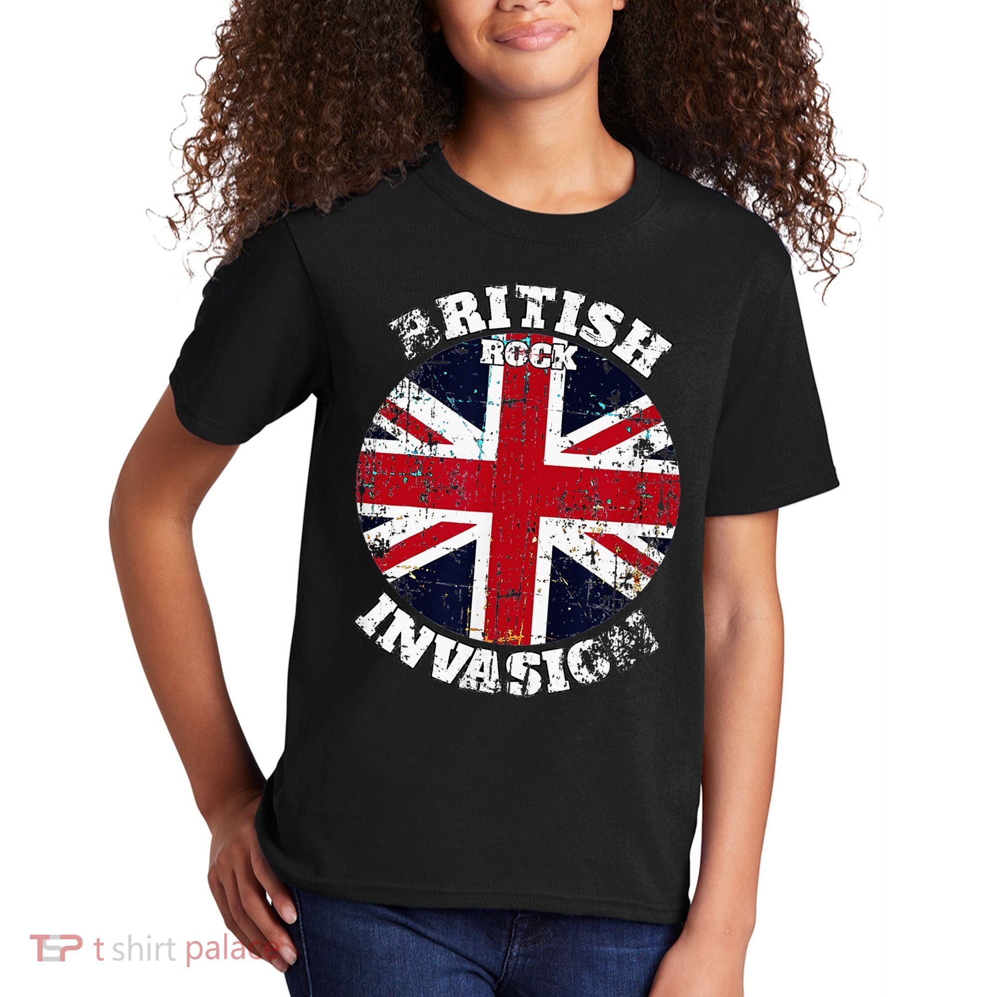 The British Rock Music Invasion Kids T-Shirt
