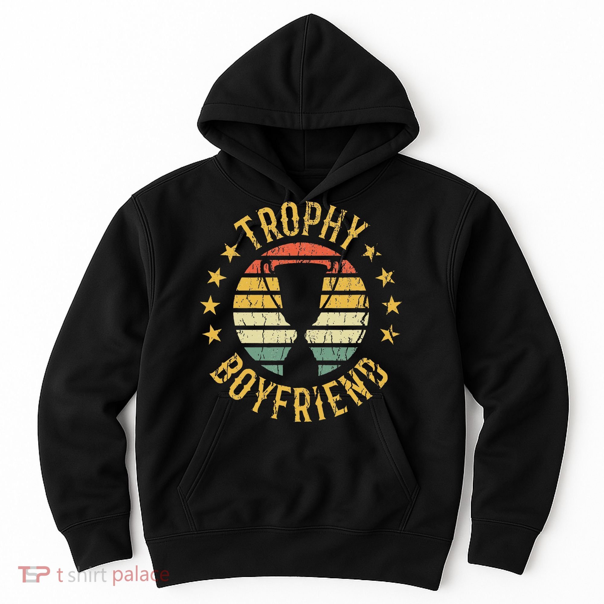 Trophy Boyfriend Retro Clothes Gift For Girlfriend Valentine Hoodie