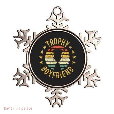 Trophy Boyfriend Retro Clothes Gift For Girlfriend Valentine Ornament