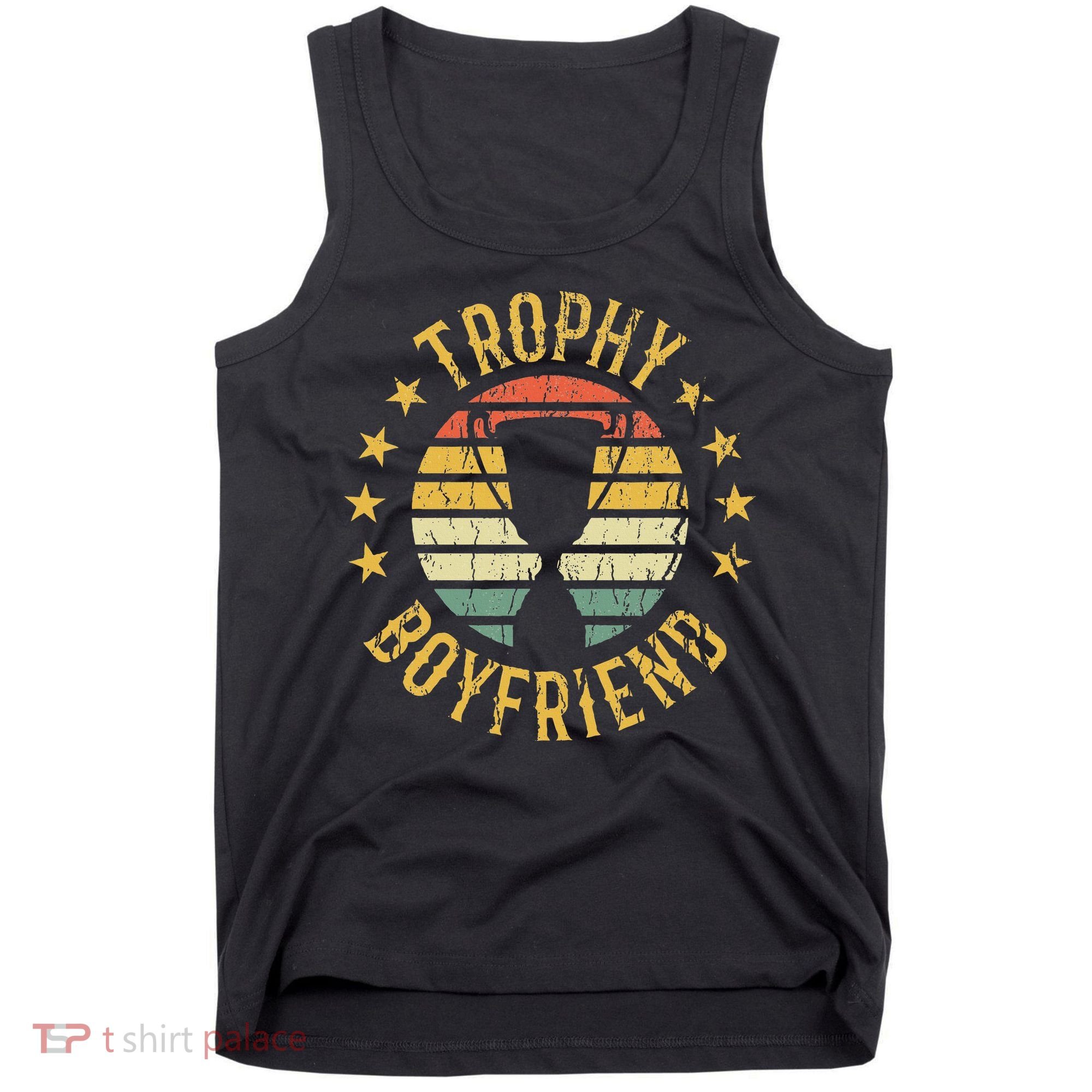Trophy Boyfriend Retro Clothes Gift For Girlfriend Valentine Tank Top