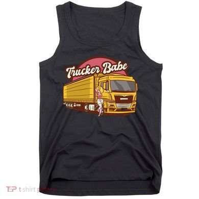 Trucker Babe Retro Tank Top