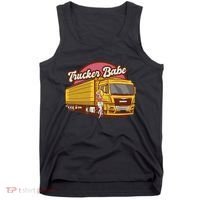Trucker Babe Retro Tank Top thumb 0