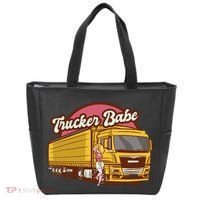 Trucker Babe Retro Tote Bag thumb 0