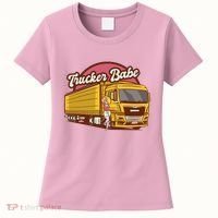 Trucker Babe Retro Women's T-Shirt thumb 0