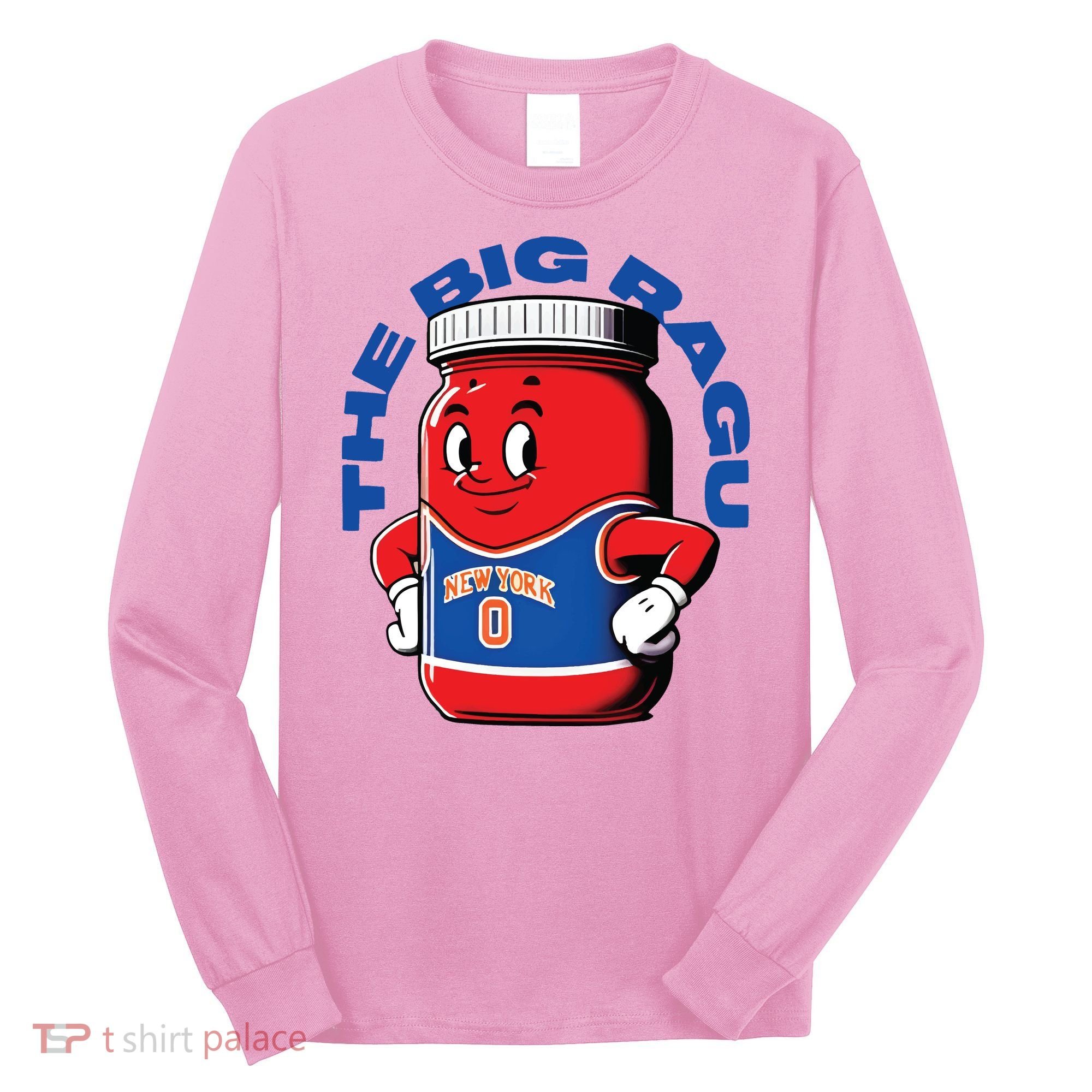 The Big Ragu Basketball Long Sleeve Shirt