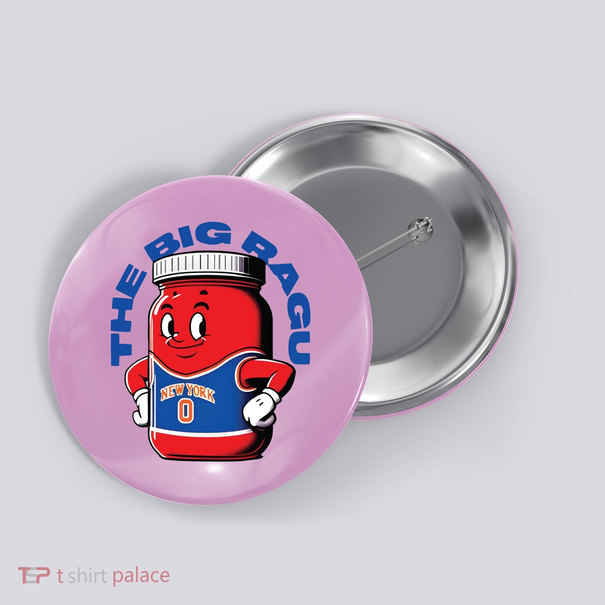 The Big Ragu Basketball Button