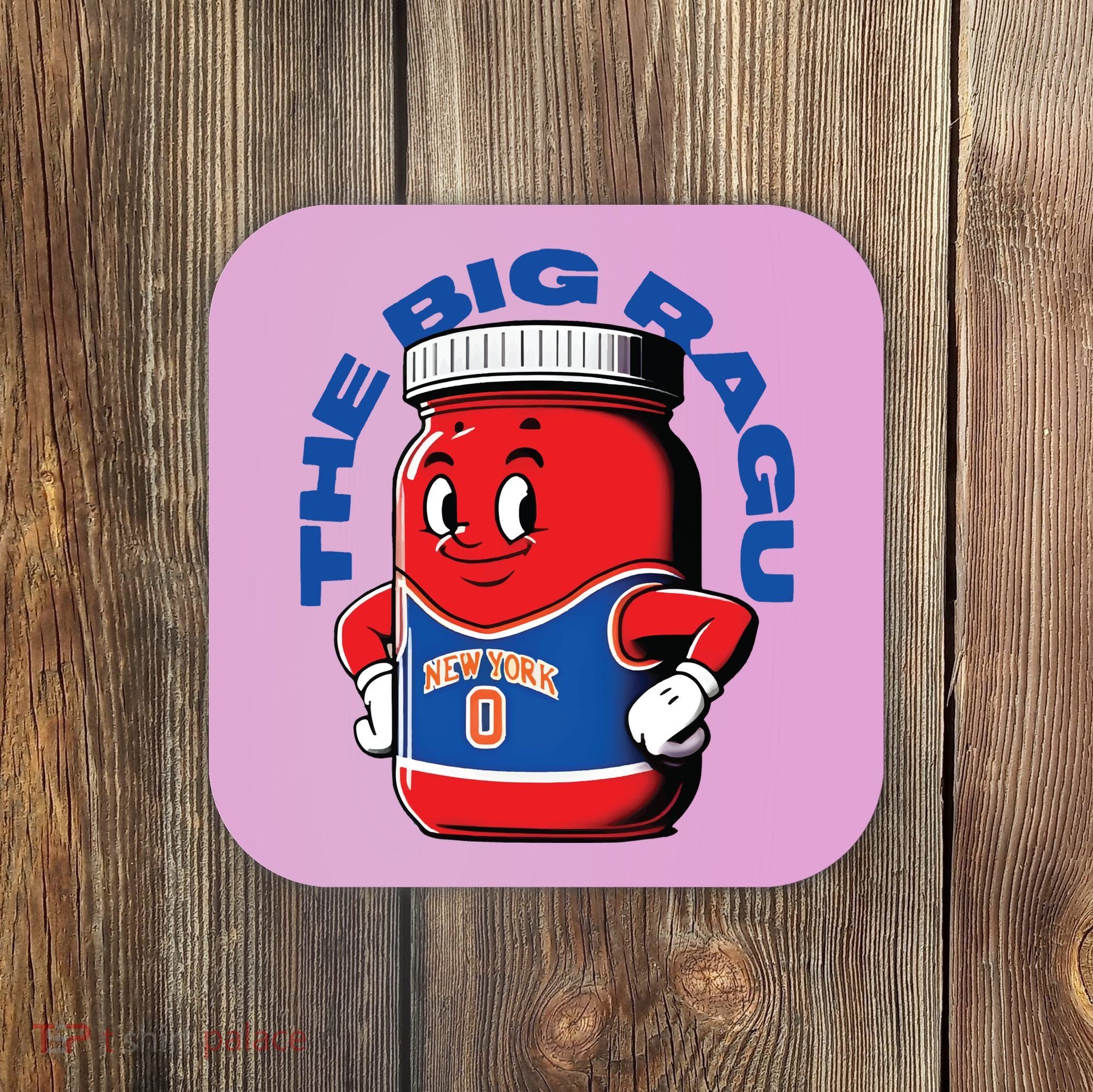 The Big Ragu Basketball Coaster