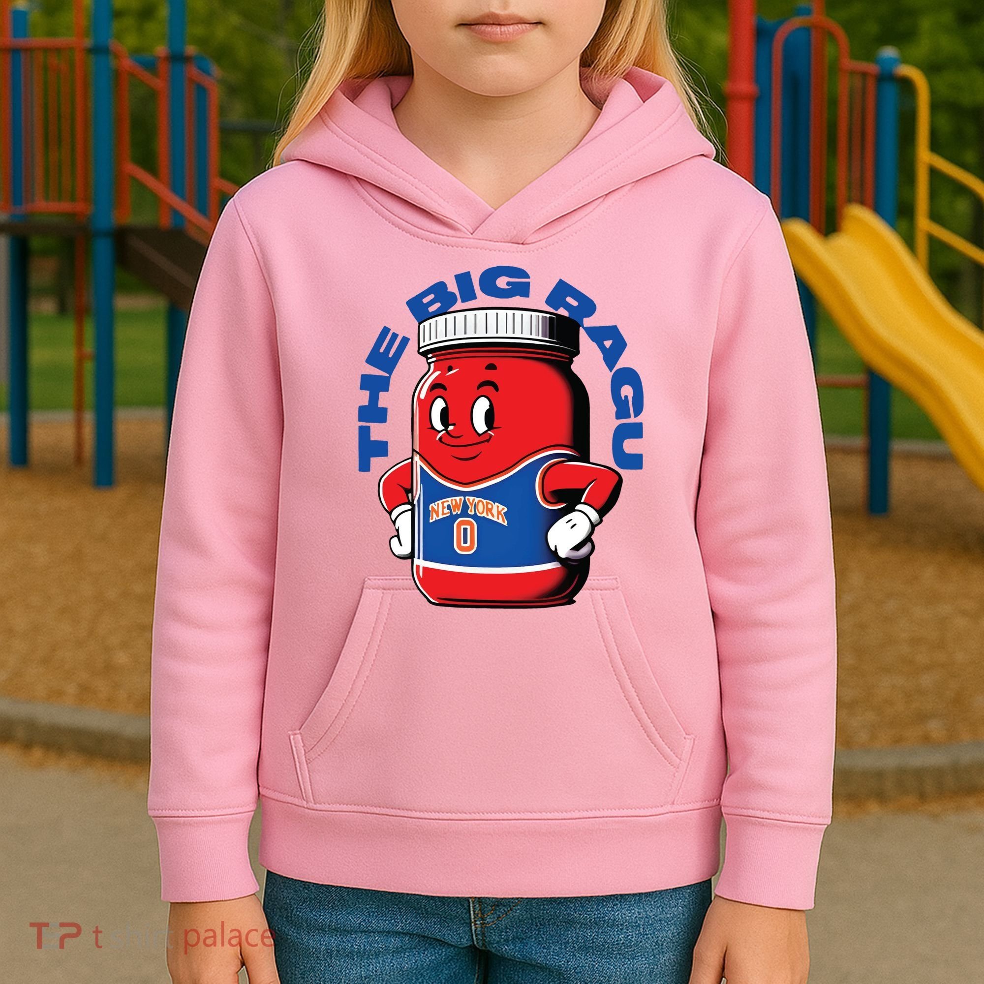 The Big Ragu Basketball Kids Hoodie