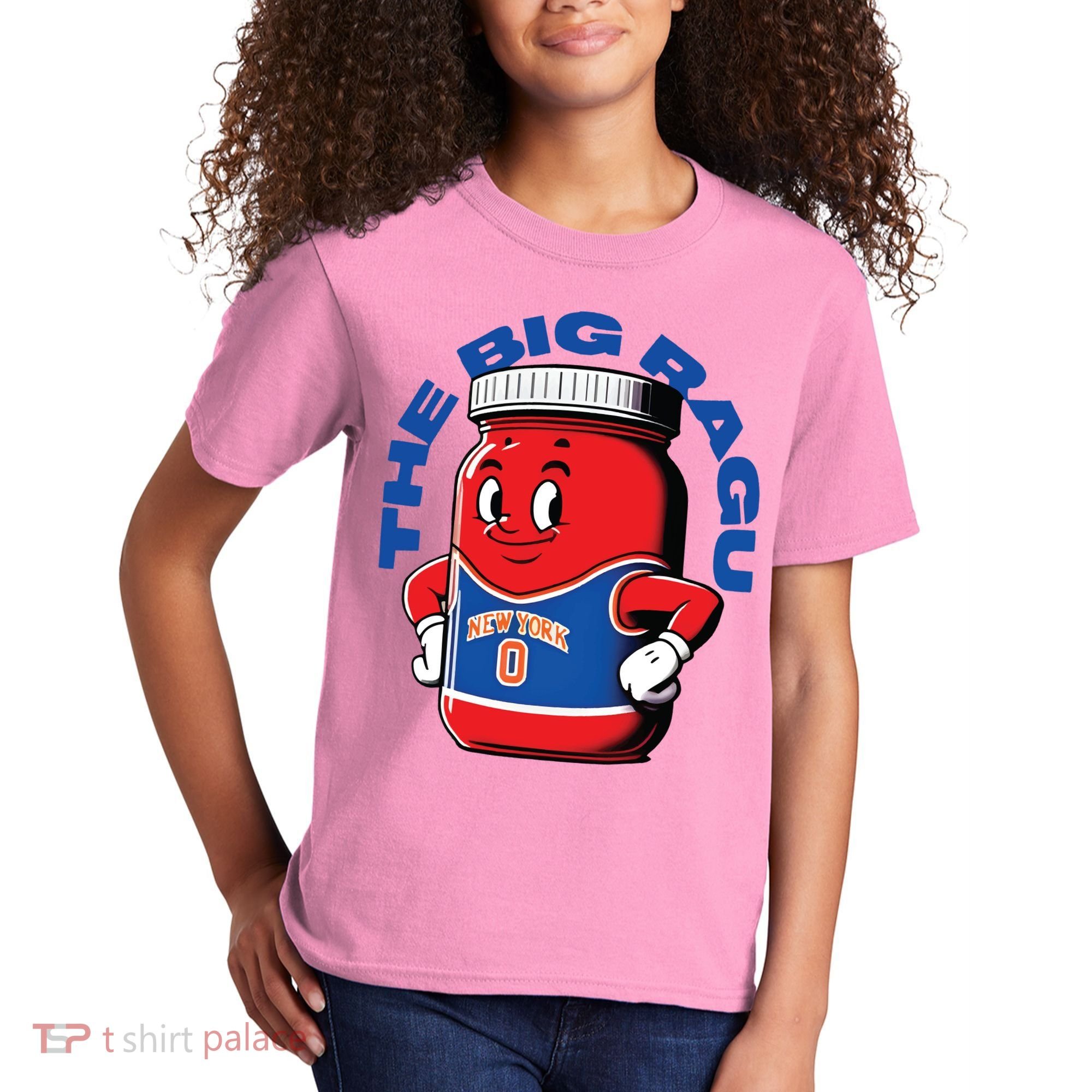 The Big Ragu Basketball Kids T-Shirt