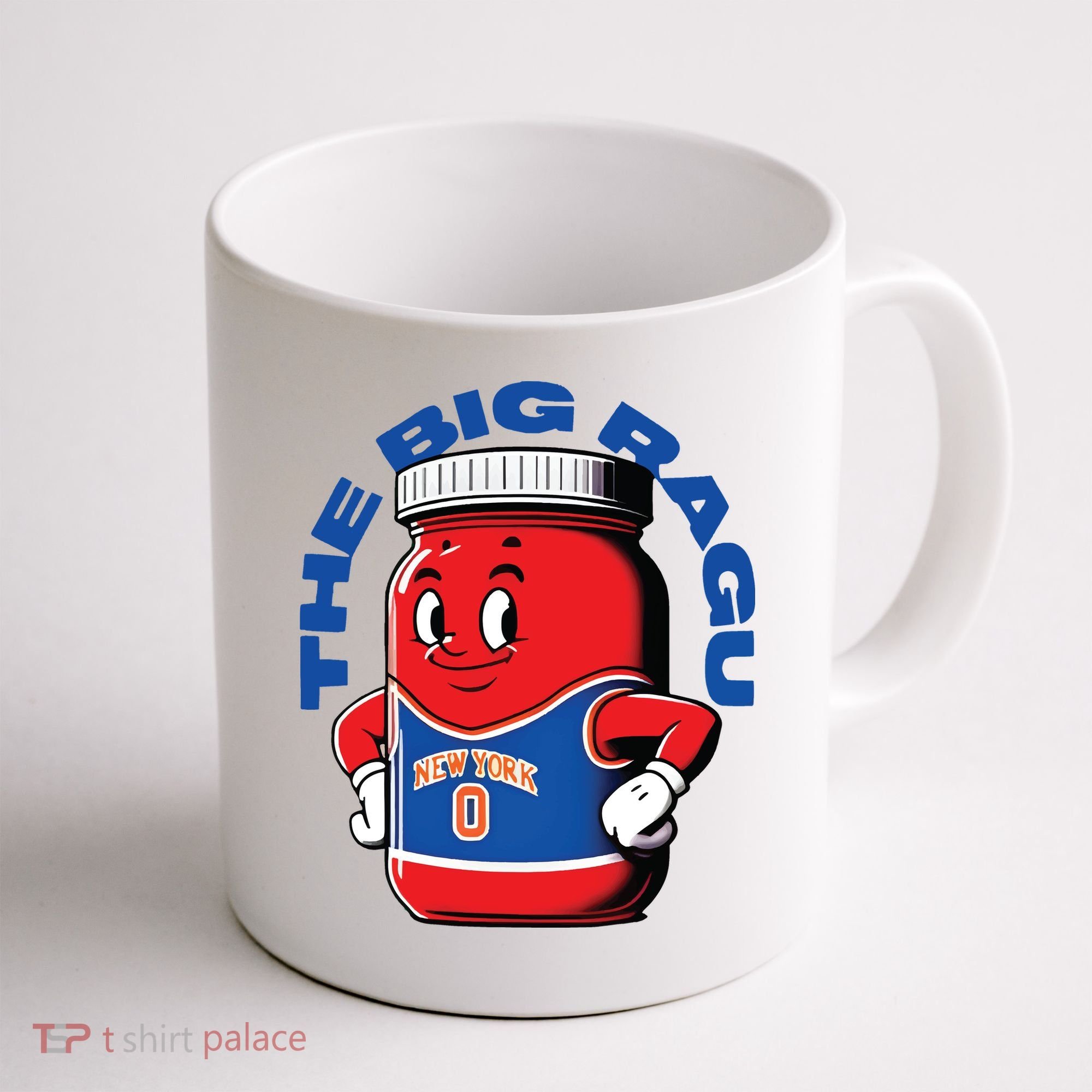 The Big Ragu Basketball Coffee Mug