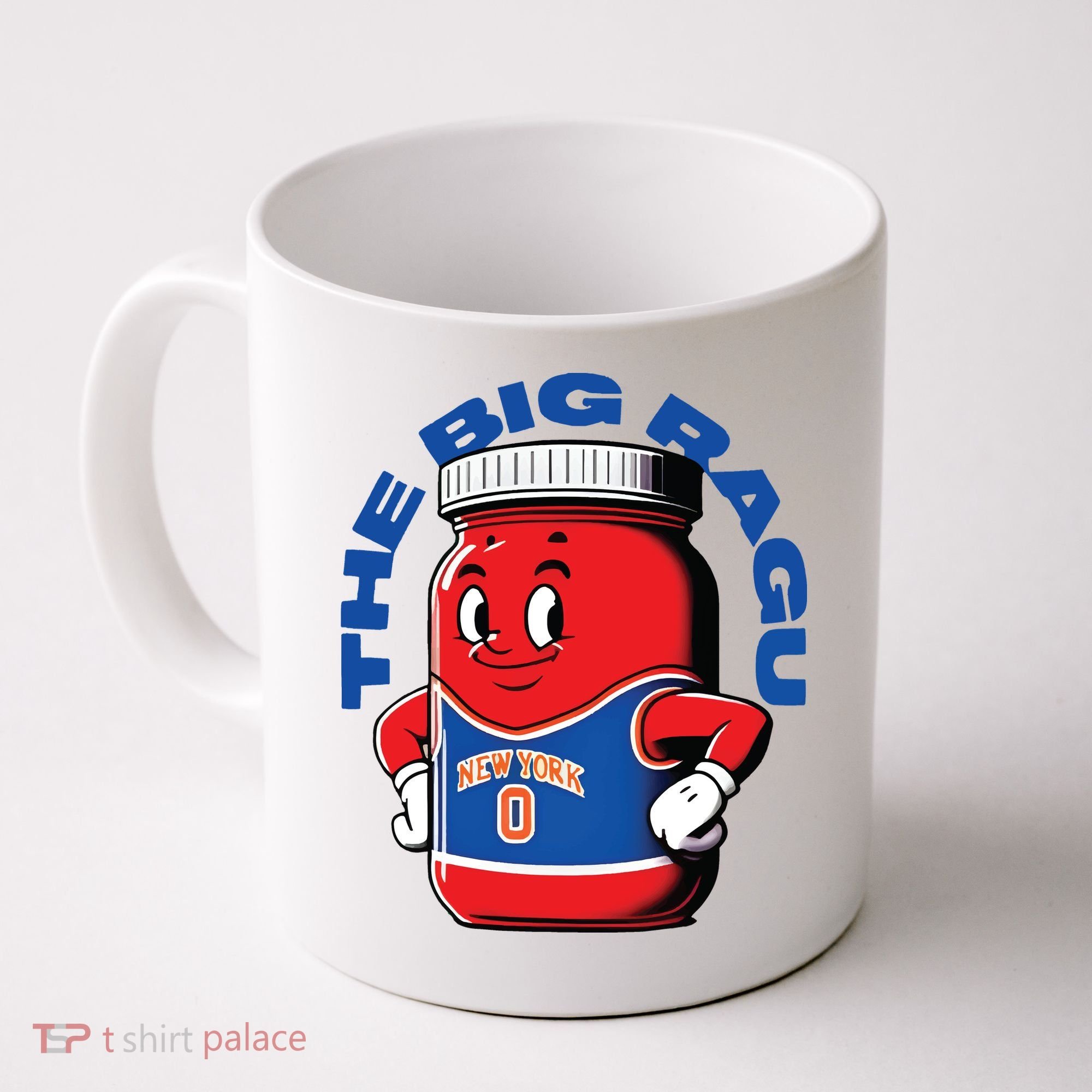 The Big Ragu Basketball Coffee Mug