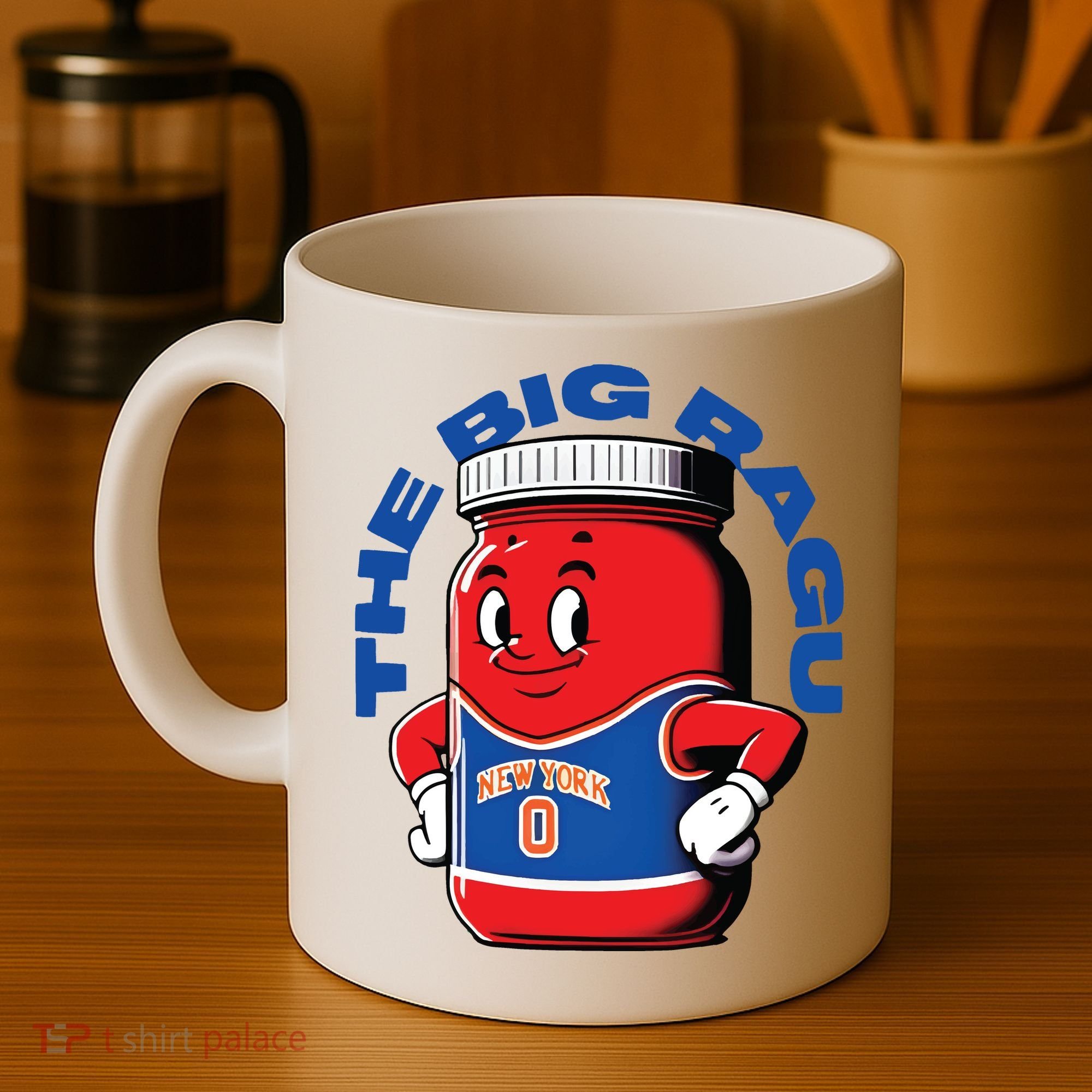 The Big Ragu Basketball Coffee Mug