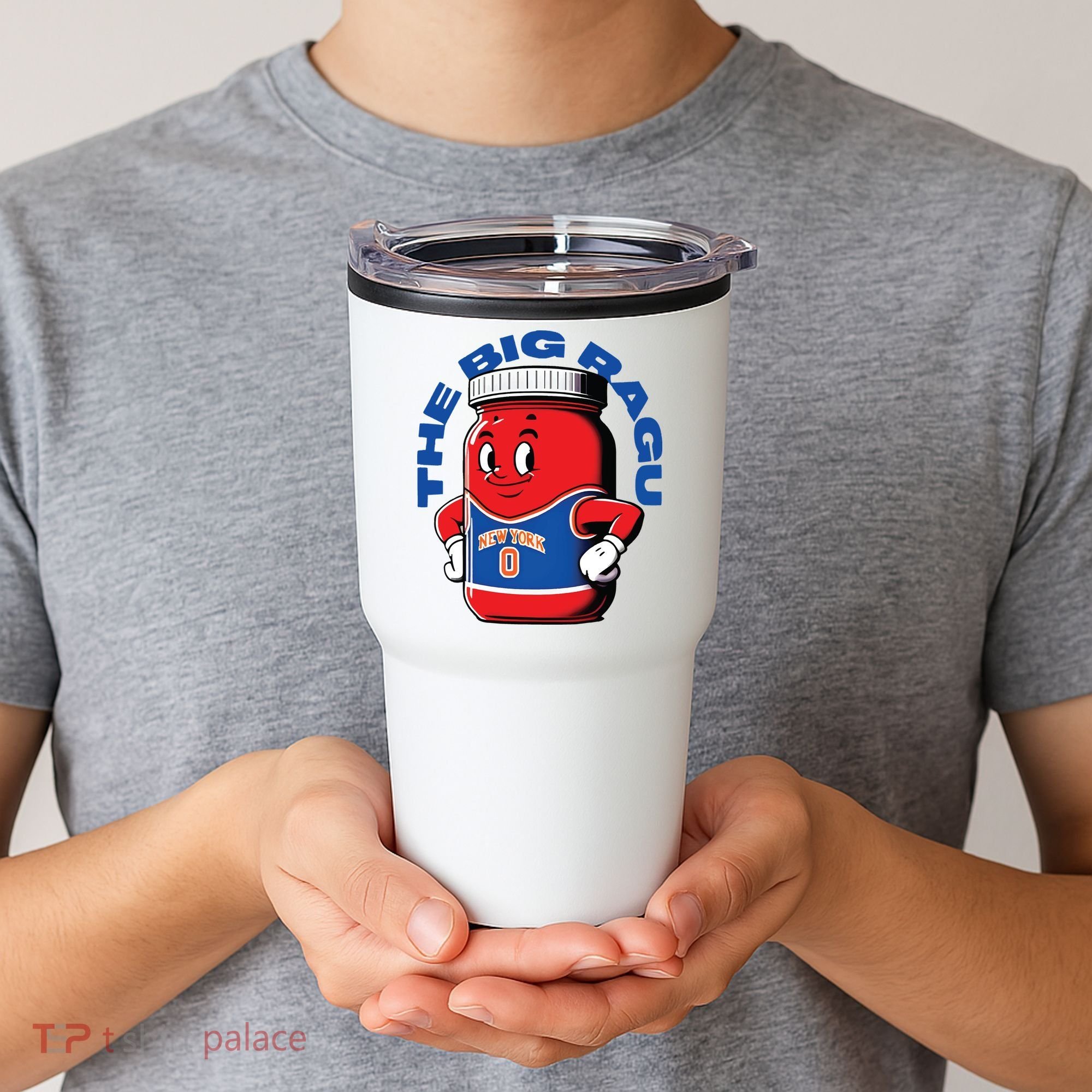 The Big Ragu Basketball Tumbler