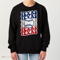 Texas Baseball Retro Sport Women's Sweatshirt thumb 0