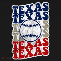 Texas Baseball Retro Sport Apron thumb 3