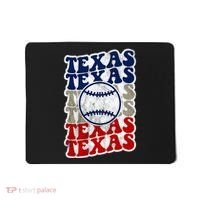 Texas Baseball Retro Sport Mousepad thumb 0