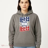 Texas Baseball Retro Sport Hoodie thumb 5
