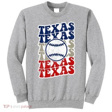 Texas Baseball Retro Sport Sweatshirt