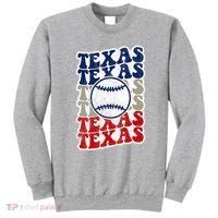 Texas Baseball Retro Sport Sweatshirt thumb 0