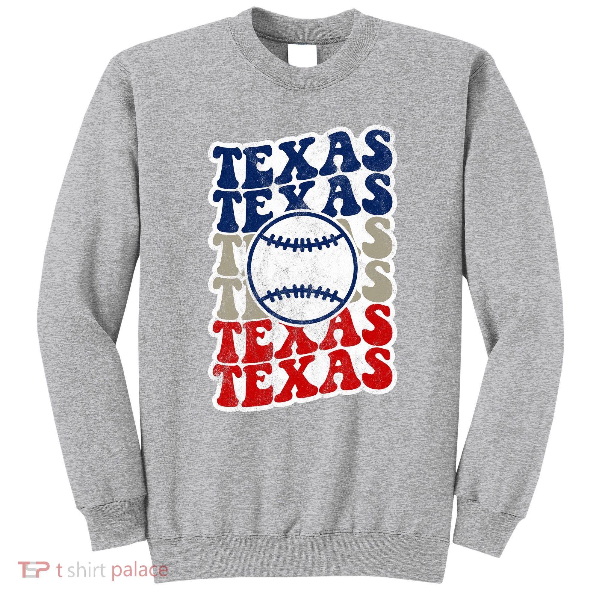 Texas Baseball Retro Sport Sweatshirt