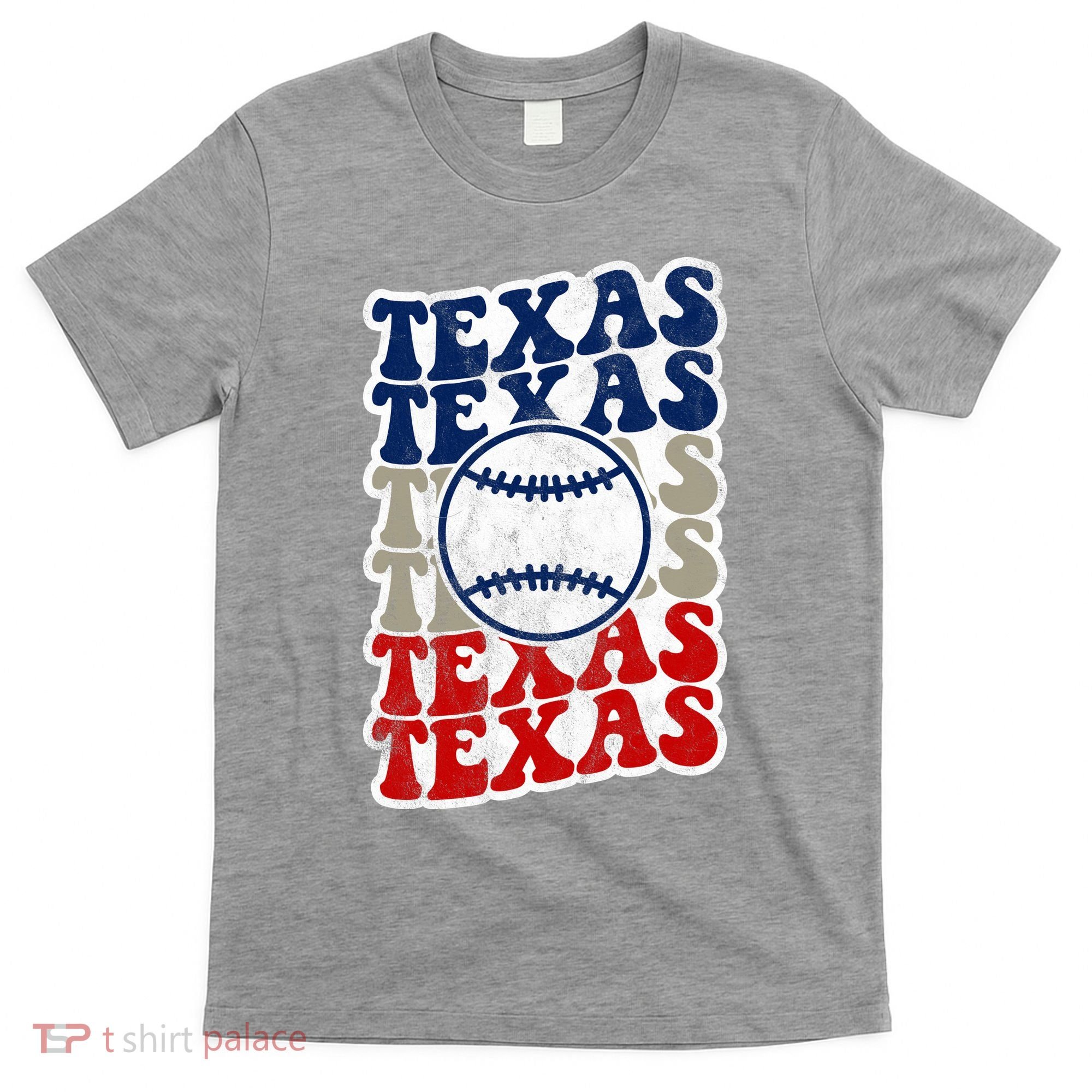 Texas Baseball Retro Sport T-Shirt