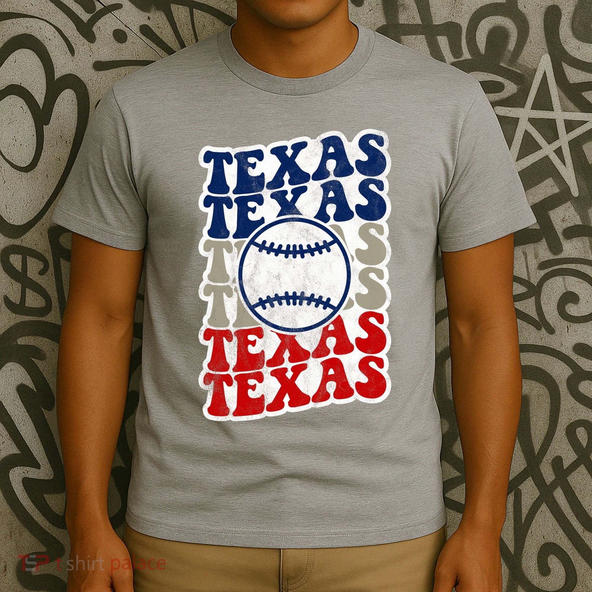 Texas Baseball Retro Sport T-Shirt